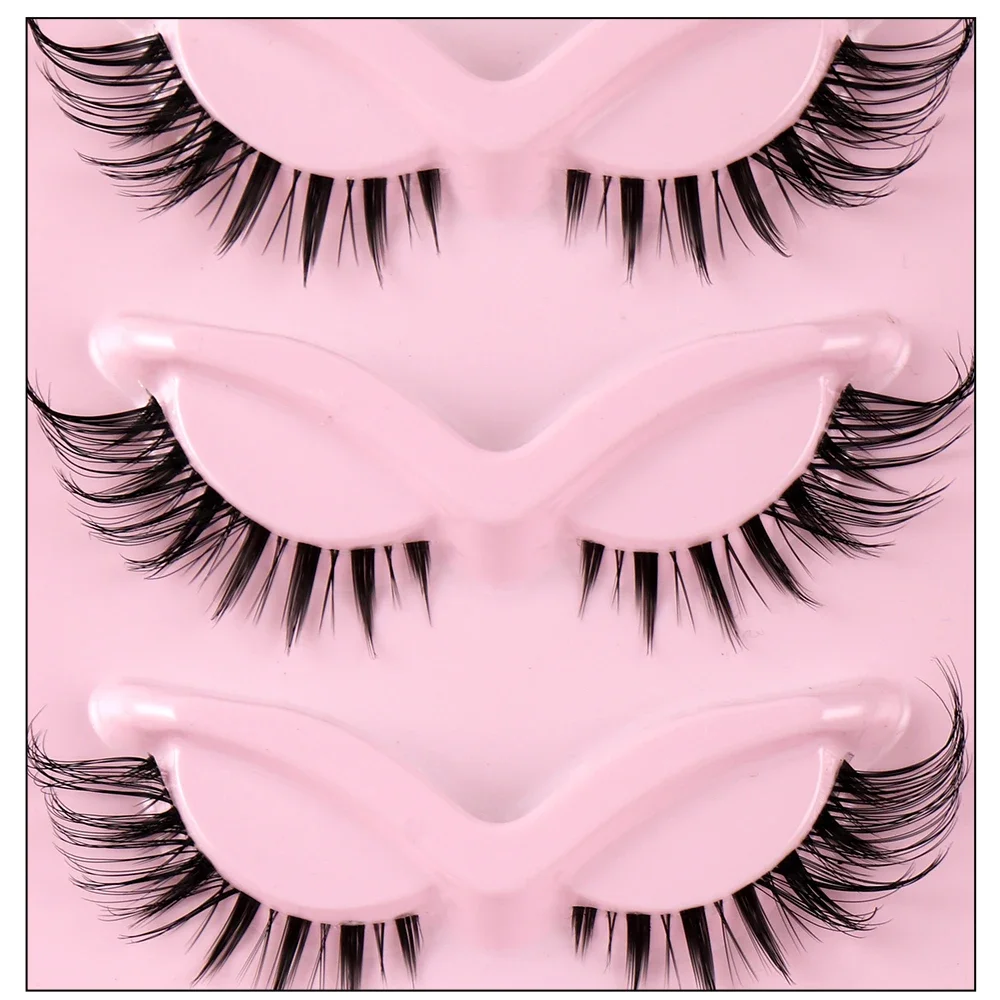 5 Pairs Cat Eye Fake Eyelashes - Eyelash Extension Fox Eye avaliação e preço