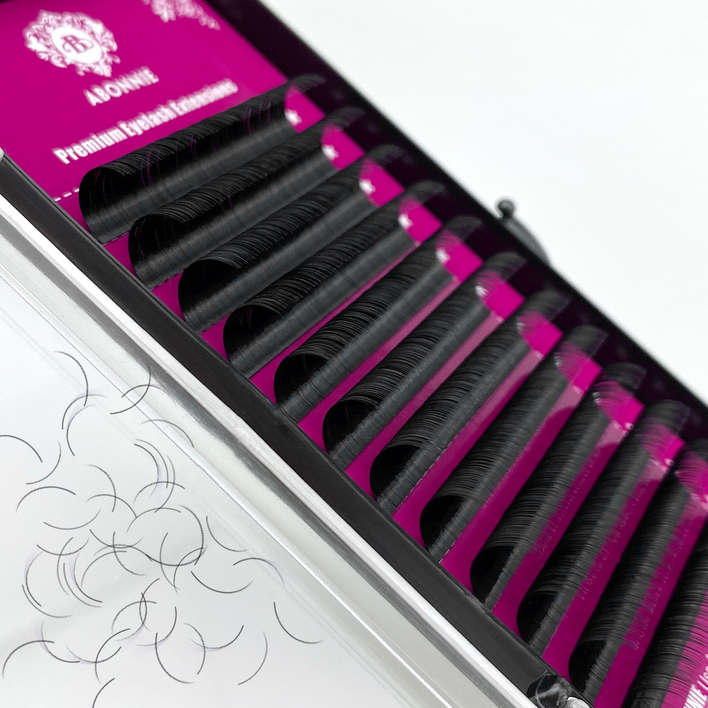 Abonnie B Curl 8-15mm Faux Ind - Eyelash Extensions Classic avaliação e preço