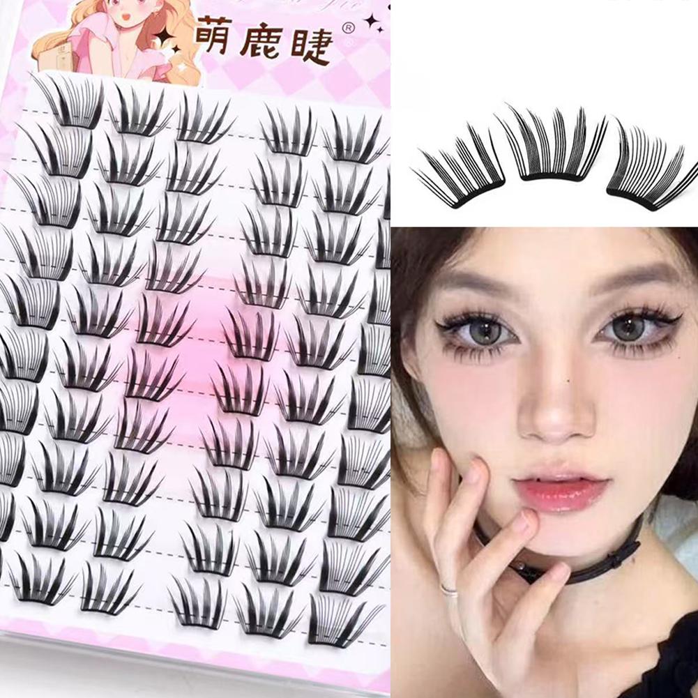 Glue-Free False Eyelashes DIY  - Eyelash Extension Fox Eye avaliação e preço