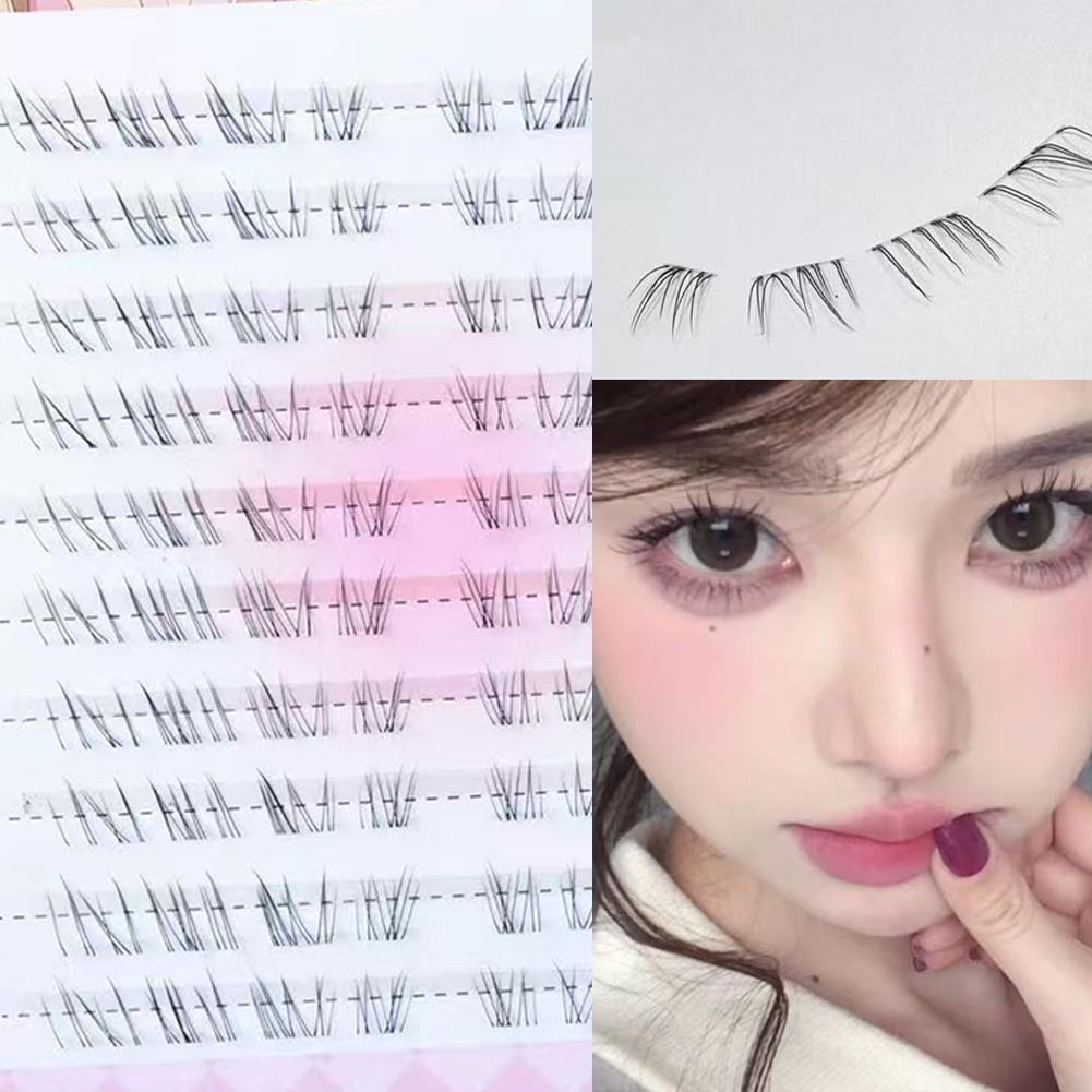 Glue-Free False Eyelashes DIY  - Eyelash Extension Fox Eye avaliação e preço