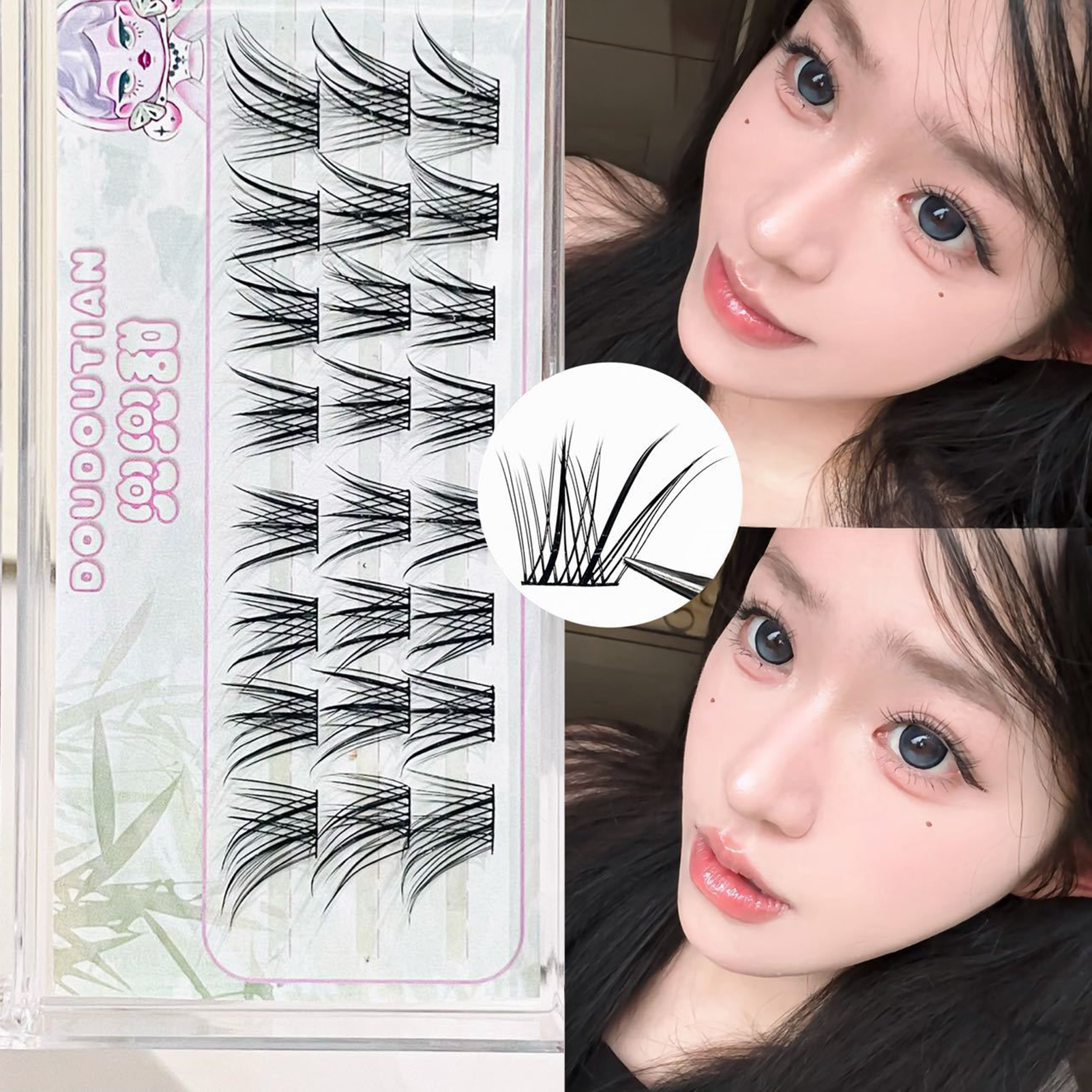 New Chinese Style Foxes Fluffy - Eyelash Extension Fox Eye avaliação e preço
