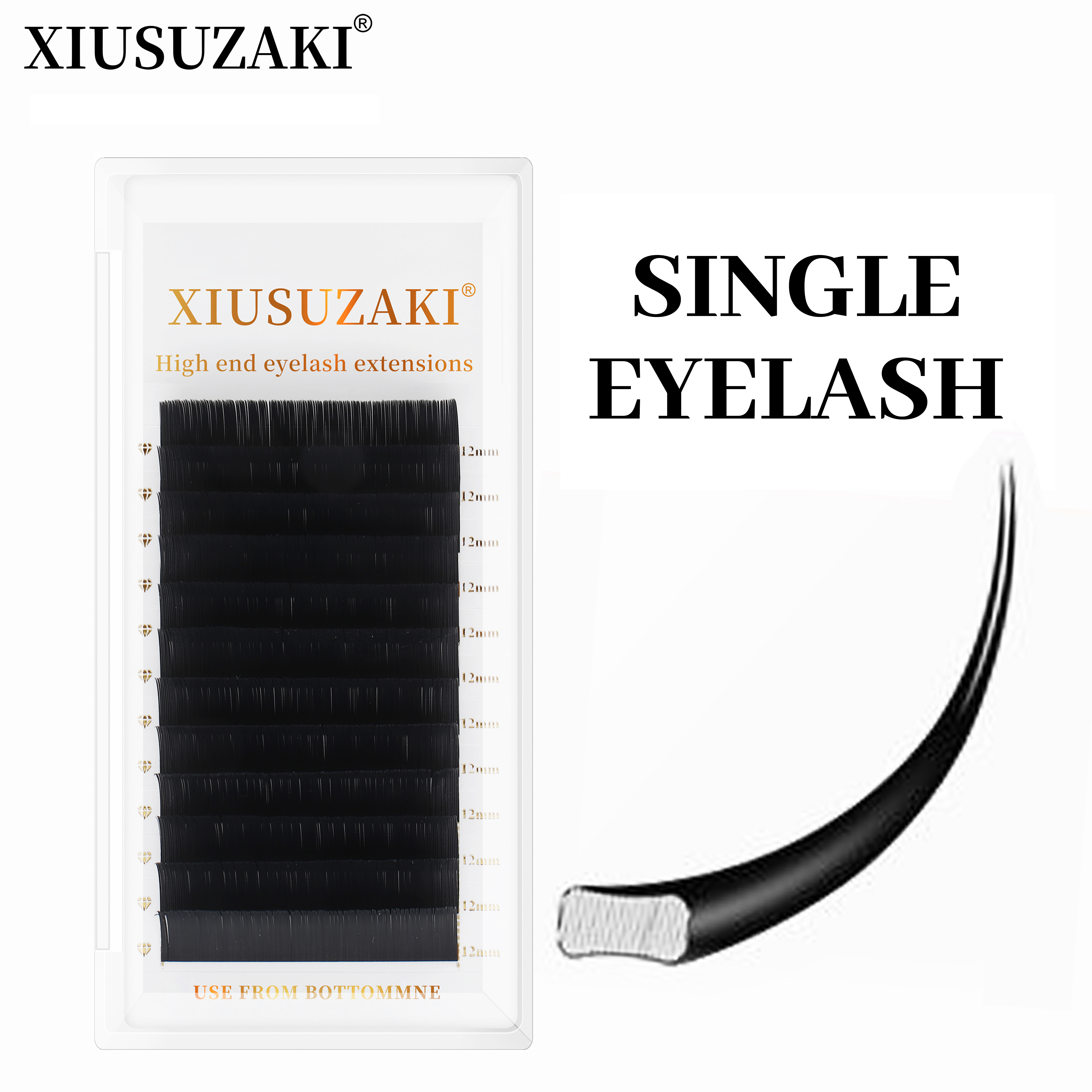 XIUSUZAKI Flat Ellipse Eyelash - Eyelash Extensions Classic avaliação e preço