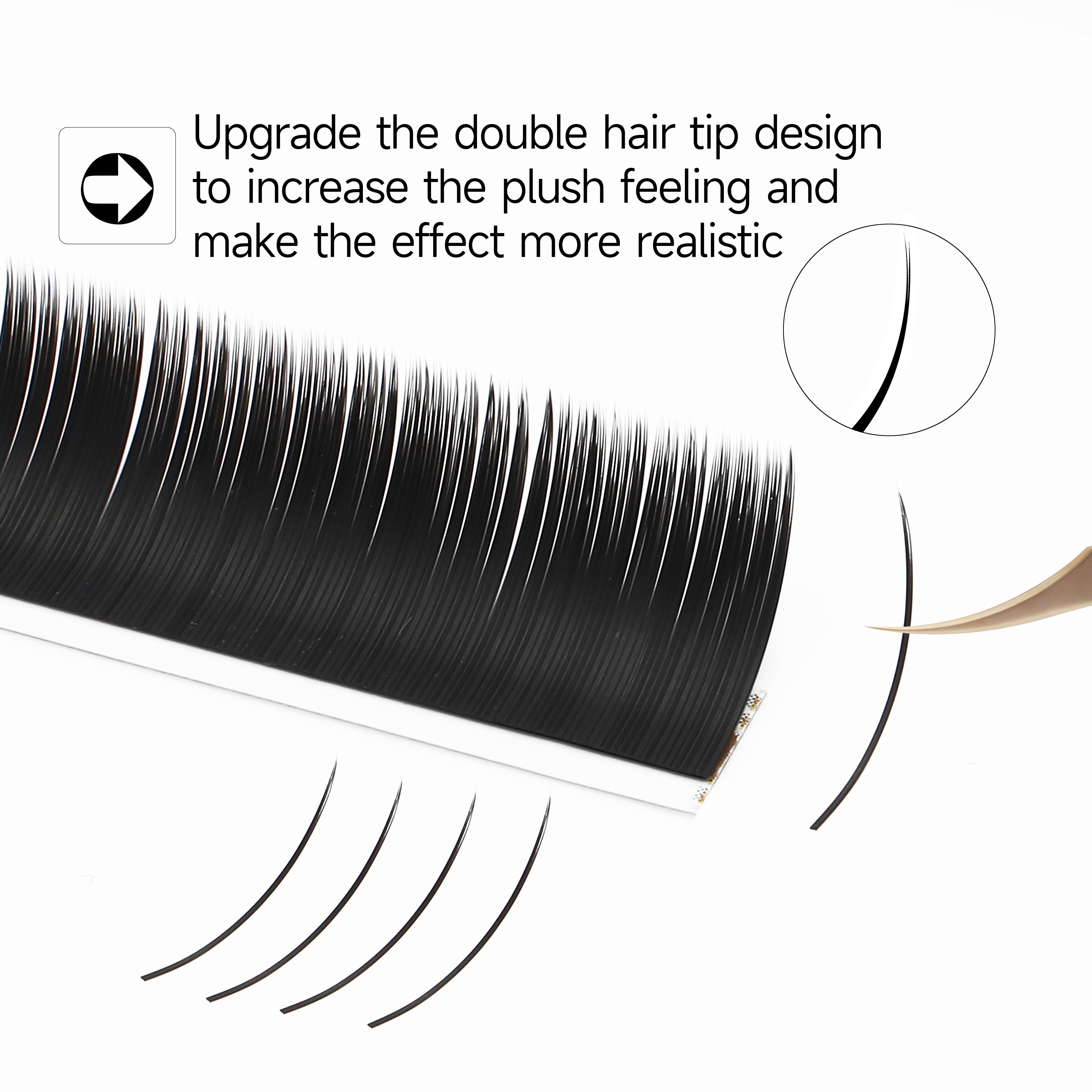 XIUSUZAKI Flat Ellipse Eyelash - Eyelash Extensions Classic avaliação e preço