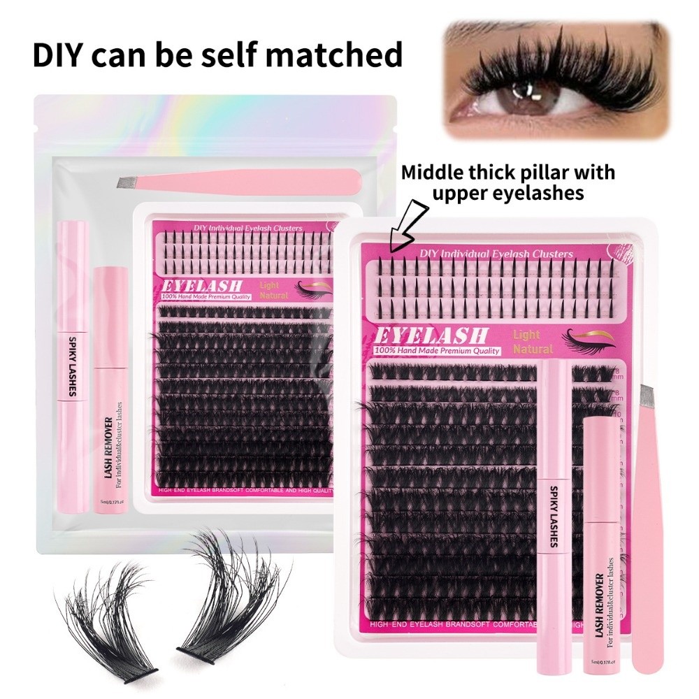 8-18mm Length False Eyelashes  - Eyelash Extension Natural Look avaliação e preço