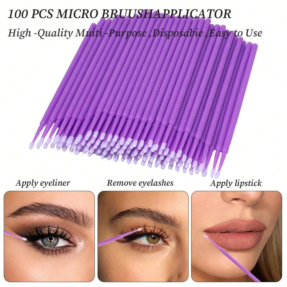 300 Pack Disposable Spoolies B - Eyelash Extension Eyelash avaliação e preço