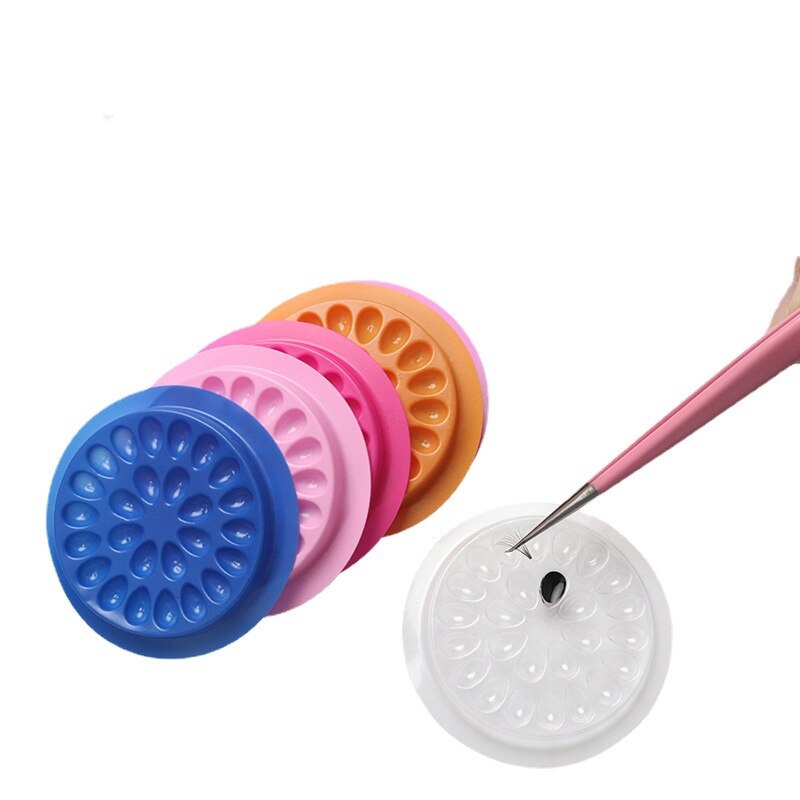100pcs Eyelash Glue Holder Eye - Eyelash Extension Jakarta avaliação e preço