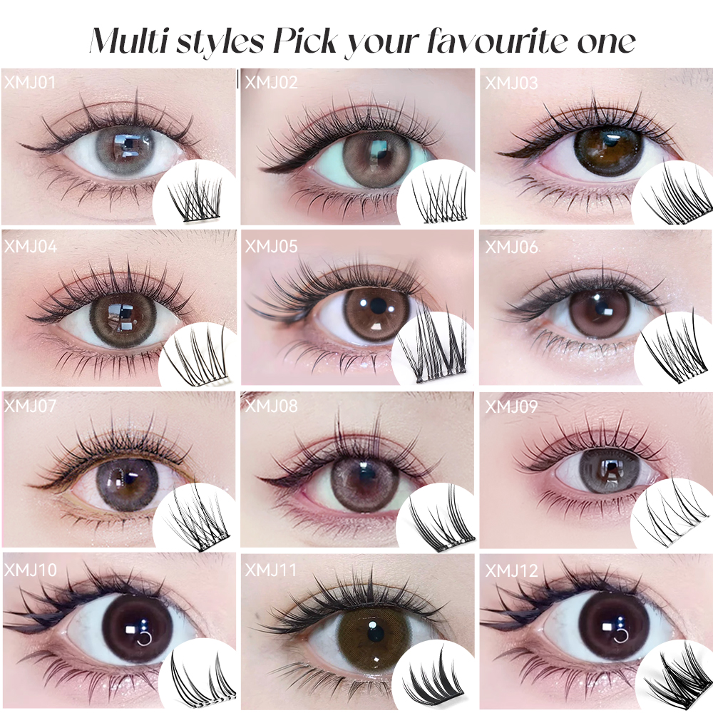 Yelix DIY Self-Adhesive Cluste - Eyelash Extension Anime avaliação e preço