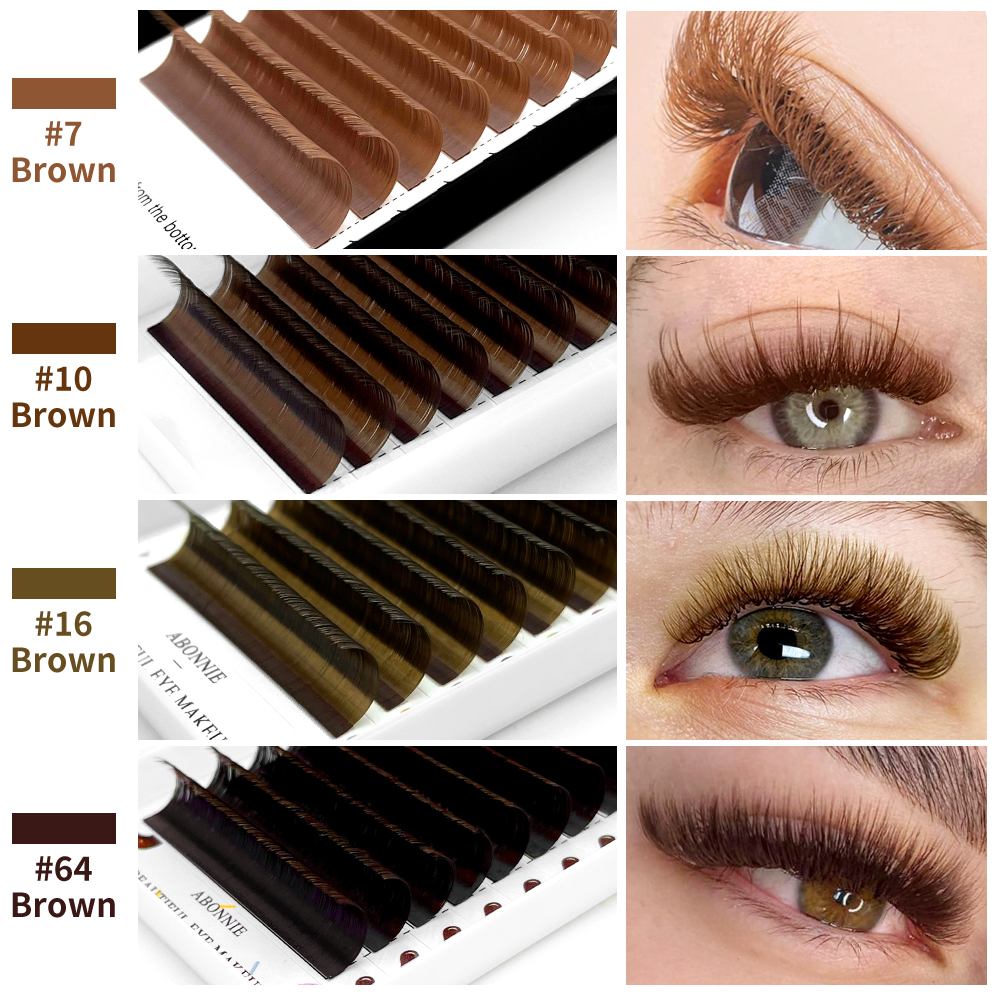 Abonnie Light Brown Individual - Eyelash Extensions Classic avaliação e preço