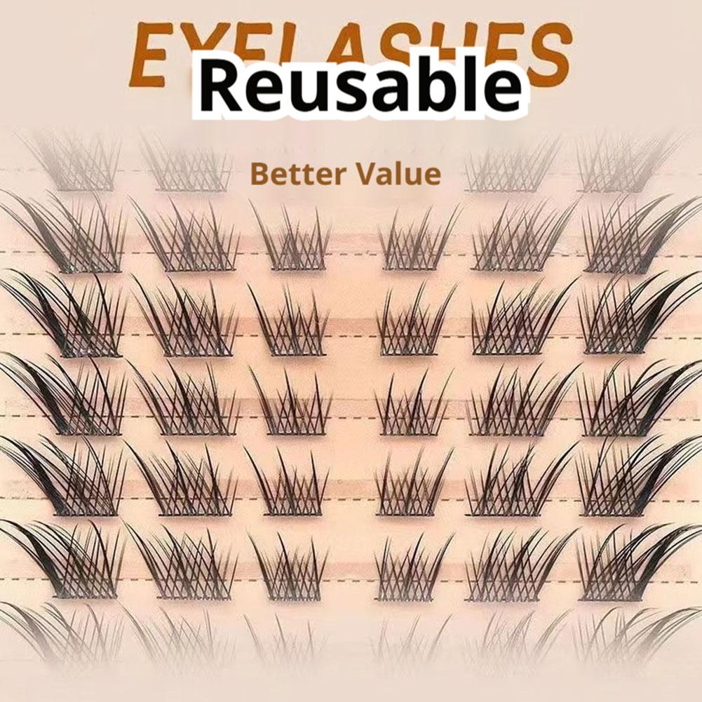Reusable Self-Adhesive Fox Eye - Eyelash Extension Fox Eye avaliação e preço