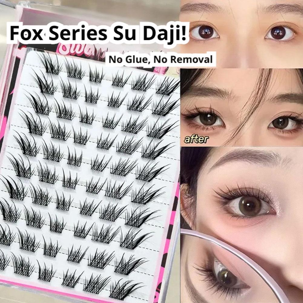 Reusable Self-Adhesive Fox Eye - Eyelash Extension Fox Eye avaliação e preço