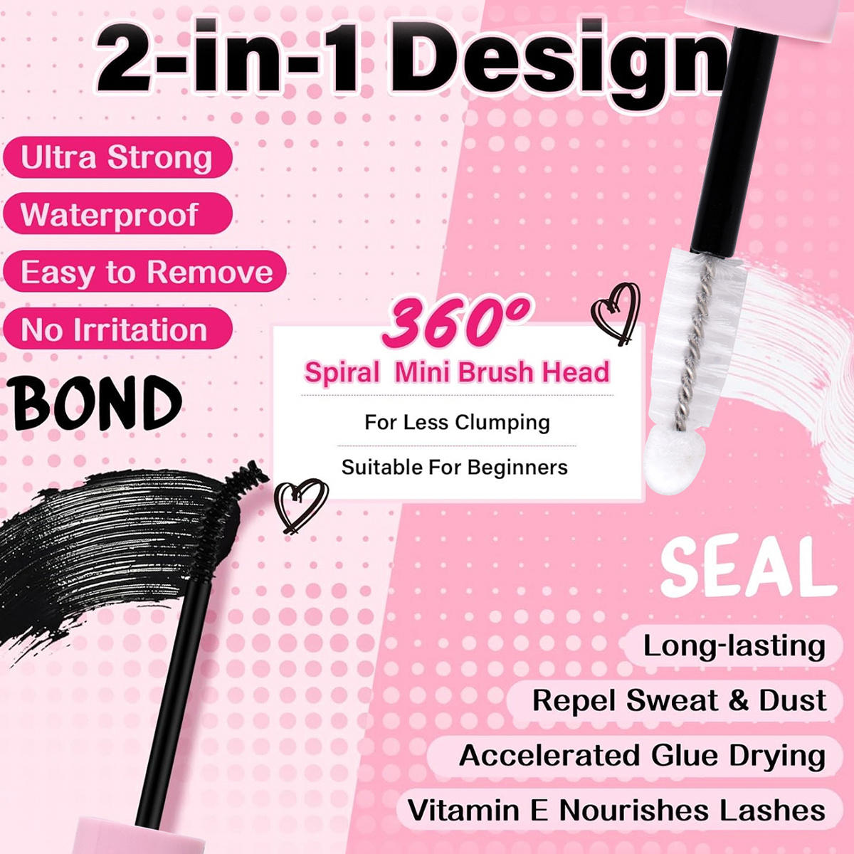 336Pcs Natural Eyelash Kit - C - Eyelash Extension Anime avaliação e preço