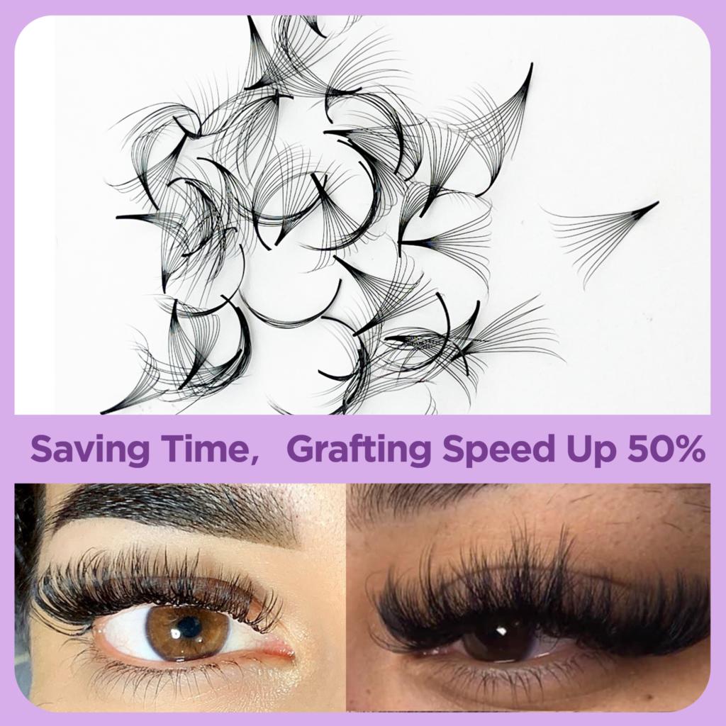 Tbestt Premade Fans Lashes 10D - Eyelash Extension Russian avaliação e preço