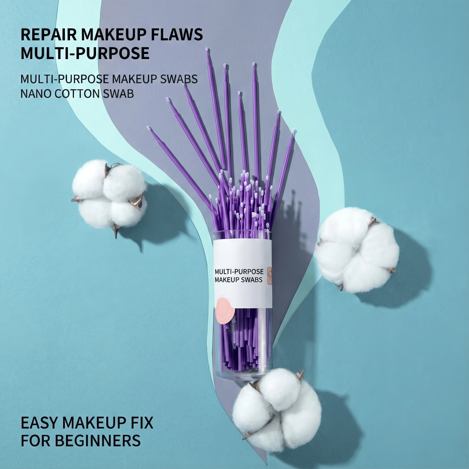 100Pcs Purple Micro Brushes Po - Eyelash Extension Eyelash avaliação e preço