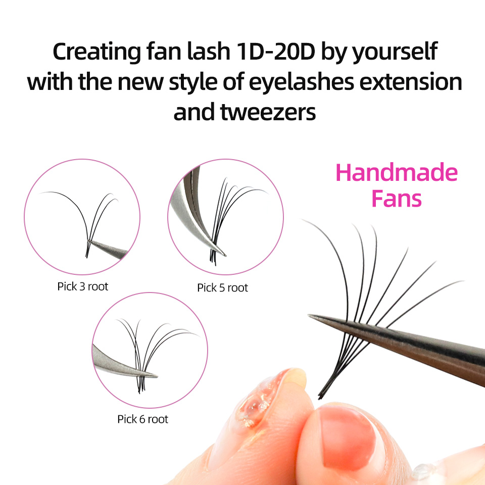RUJADE 5 Cases/Lot False Eyela - Eyelash Extensions Classic avaliação e preço