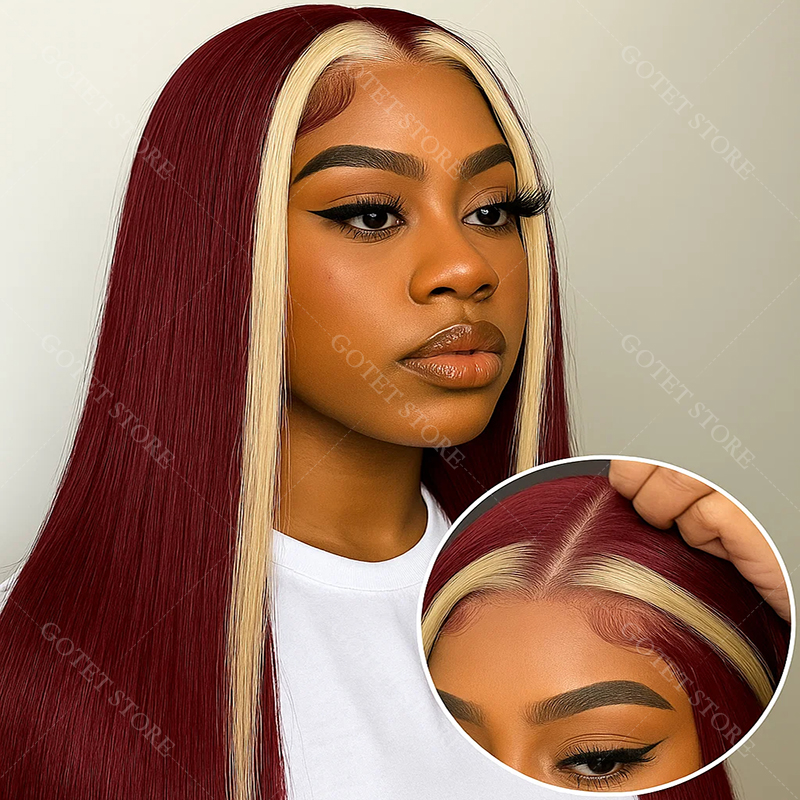 99J/613 Colored Highlight 13x4 - Eyelash Extension Natural Look avaliação e preço