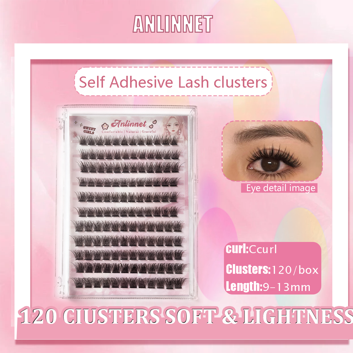 DIY No-glue False Eyelashes,10 - Eyelash Extension No 9 avaliação e preço